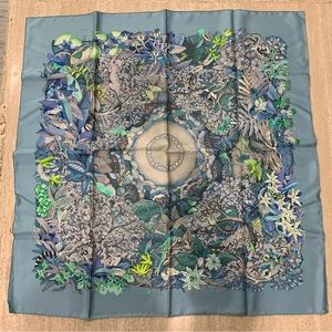 Hermès silk scarf